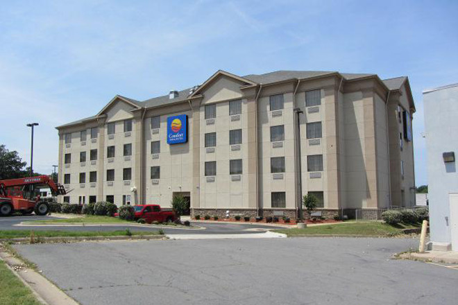 Comfort Inn & Suites at 3915 McCain Park Drive in North Little Rock.