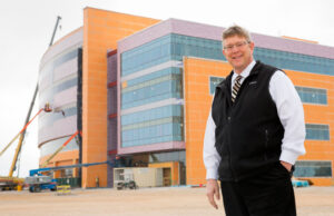 Greg Fogle of Nabholz Construction says building projects of all sorts are booming in northwest Arkansas, but all sectors are being overshadowed by expansions in health care.