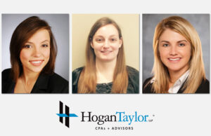 Alison Wynne, Meagan Barkley and Stacy Pritchett of HoganTaylor