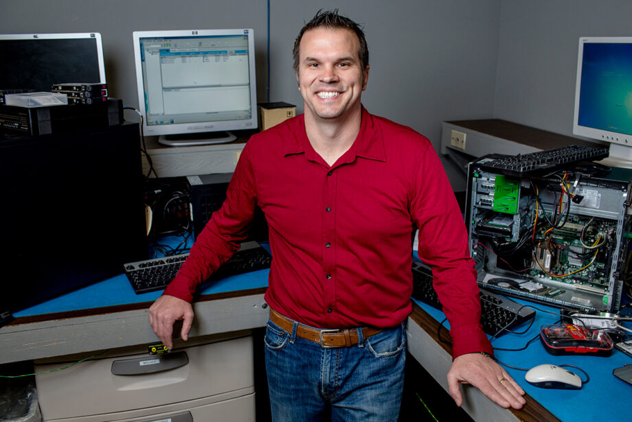 Ted Clouser is the executive vice president of PC Assistance Inc. of Little Rock. His company works with organizations targeted by ransomware, programs that invade systems and encrypt files, allowing cyber criminals to demand a ransom for the locked data.