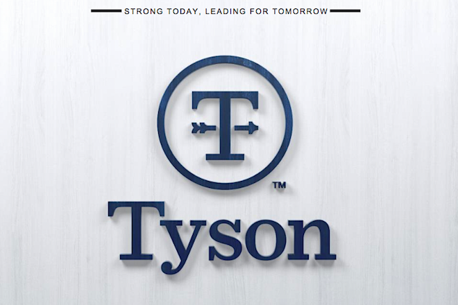 Tyson Foods Inc. of Springdale unveiled a new corporate logo.