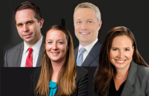 Clockwise from top left: G. Nick Arnold, Dale Brown, Ashley Welch Hudson and Samantha Leflar of Kutak Rock LLP