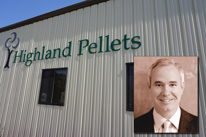 Tom Reilley, now on the board of Pine Bluff Rising, placed a $230 million wood pellet plant on 150 acres of the Jefferson Industrial Park.