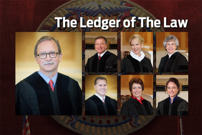 The Arkansas Supreme Court is led by Chief Justice Dan Kemp, elected in 2016.