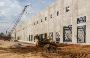 The Crossland industrial project on 28th and J in Bentonville is an example of the market&rsquo;s trend toward starting construction, then leasing.