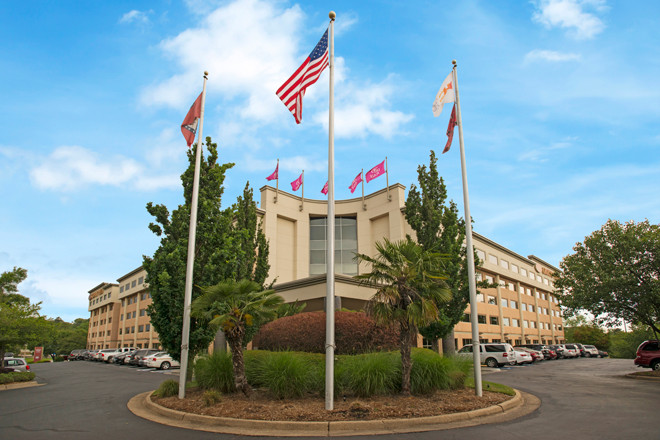 Crowne Plaza at 201 S. Shackleford Road in west Little Rock.
