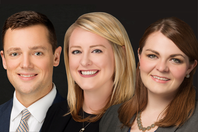 Kael K. Bowling, Katelyn M. Eaves and Allison C. Pearson of Friday Eldredge & Clark LLP