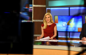 "Every 30 to 60 minutes I'm anchoring in a different city," says Media Gateway newswoman Anne Imanuel, who appears in four markets. Her job reflects a trend as TV stations outsource news and operations.
&nbsp;