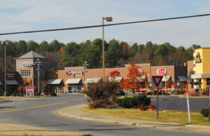 A new residential development may be in the works behind this west Little Rock retail shopping center.