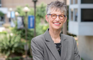 Margaret A. Ellibee,  who played basketball at Iowa State, prizes teamwork as chancellor of the University of Arkansas-Pulaski Technical College.