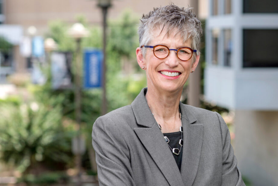 Margaret A. Ellibee,  who played basketball at Iowa State, prizes teamwork as chancellor of the University of Arkansas-Pulaski Technical College.