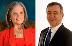 Dr. Charlotte Hobbs and Richard P. Morrison of the College of Medicine at the University of Arkansas for Medical Sciences.