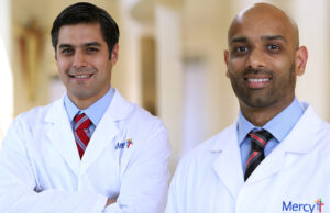 Dr. Andres Vargas and Dr. Sachil Shah of Mercy Clinic Cardiology-Rogers Avenue in Fort Smith.