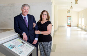 Left: Hot Springs Mayor Pat McCabe and his wife, Ellen, are converting the historic Hale Bathhouse into a boutique hotel.