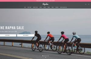 Rapha sells through 20 websites and ships to more than 100 countries.