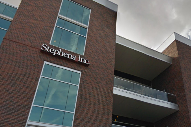 Stephens Inc.'s office in Rogers.