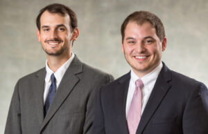 Cameron Stone, left, and Ben Hargrave of Stone Bank.