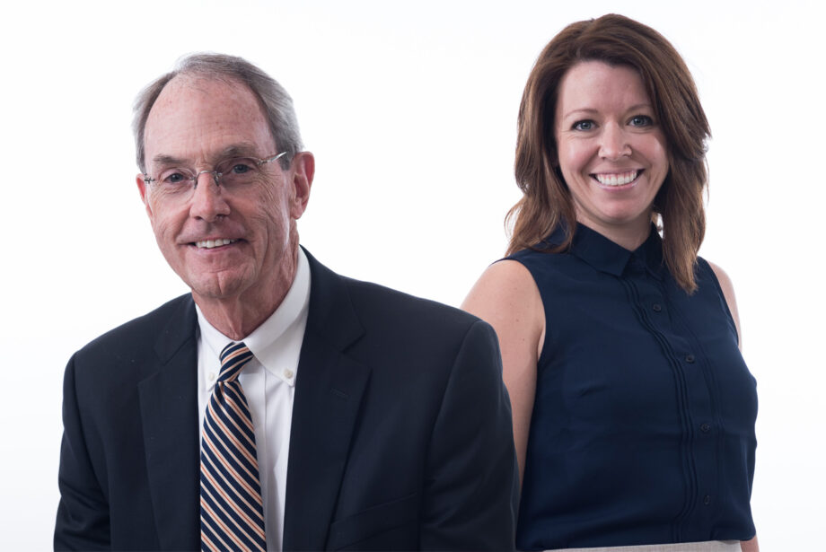 Dr. John Brizzolara and Dr. Teryn Driver of Saline Memorial Hospital.