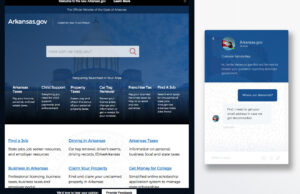 Users of the official online portal for the state of Arkansas, Arkansas.gov, can now find assistance through artificial means.