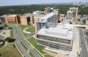 UAMS Medical Center in central Little Rock.