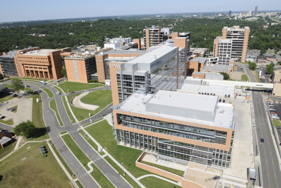 UAMS Medical Center in central Little Rock.