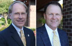 Stuart Mackey, executive vice president of Coldwell Banker Commercial, and John Hathaway, senior vice president.