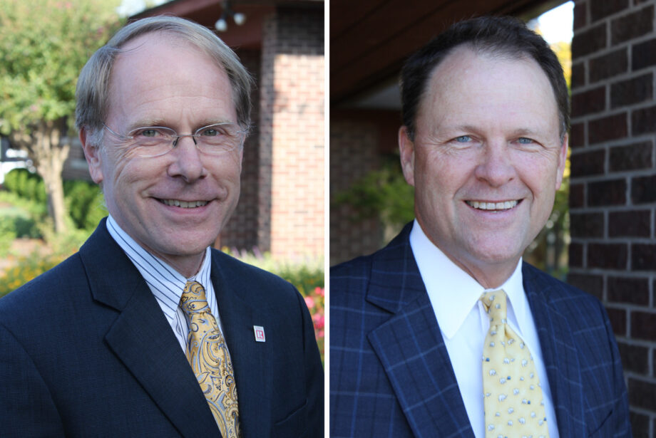 Stuart Mackey, executive vice president of Coldwell Banker Commercial, and John Hathaway, senior vice president.