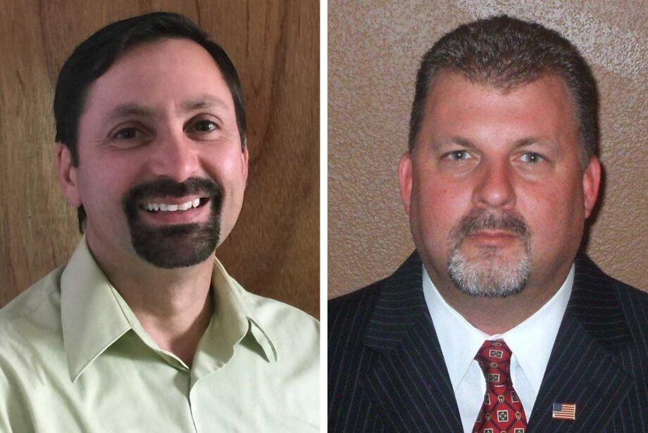 Dean Payton and Mike Roberts of Harps Food Stores Inc.