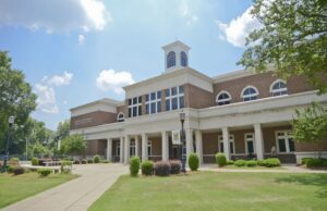 The Philander Smith College campus in Little Rock