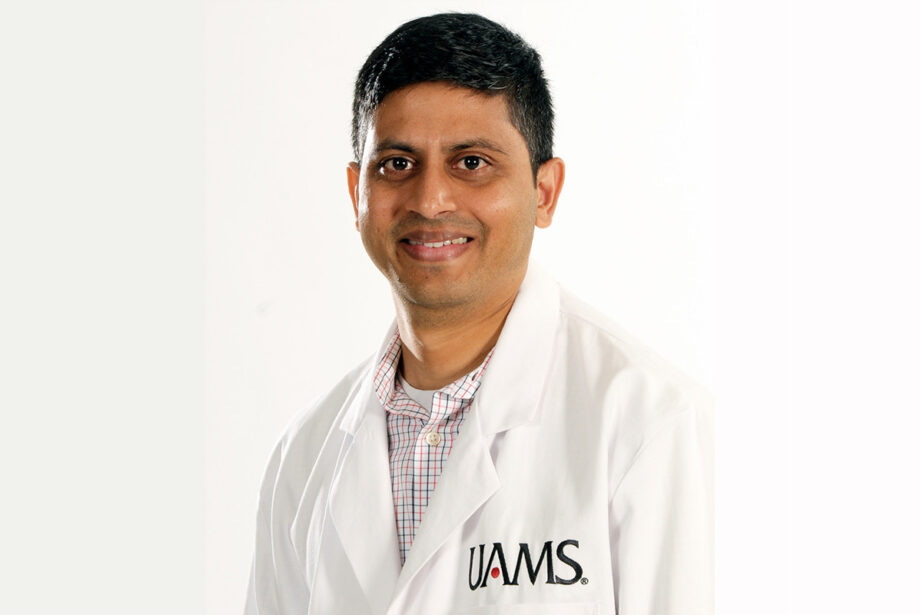 Dr. Krishna Nalleballe of the University of Arkansas for Medical Sciences