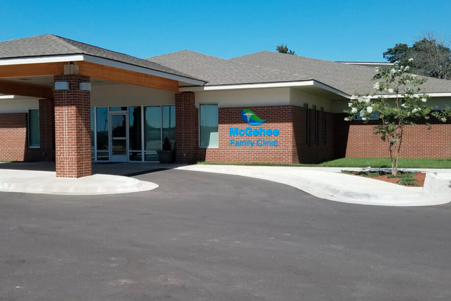 McGehee Family Clinic is in a new building with updated medical equipment that allows staff to perform lab tests and X-rays.