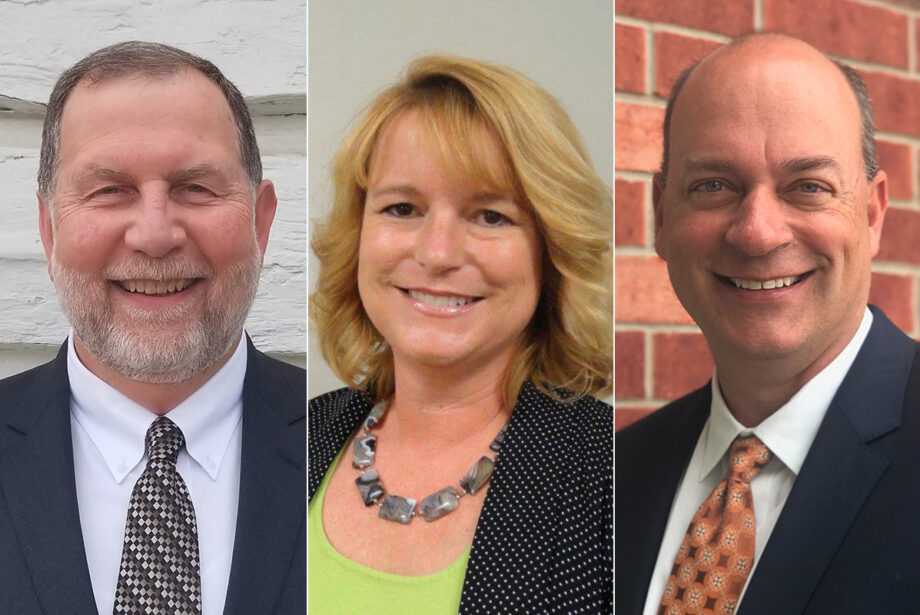 Jeff Barker, Karen McIntosh and Lenny Whiteman of Washington Regional Medical System