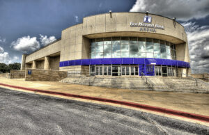 A rendering of the newly re-named "First National Bank Arena" at Arkansas State University in Jonesboro.