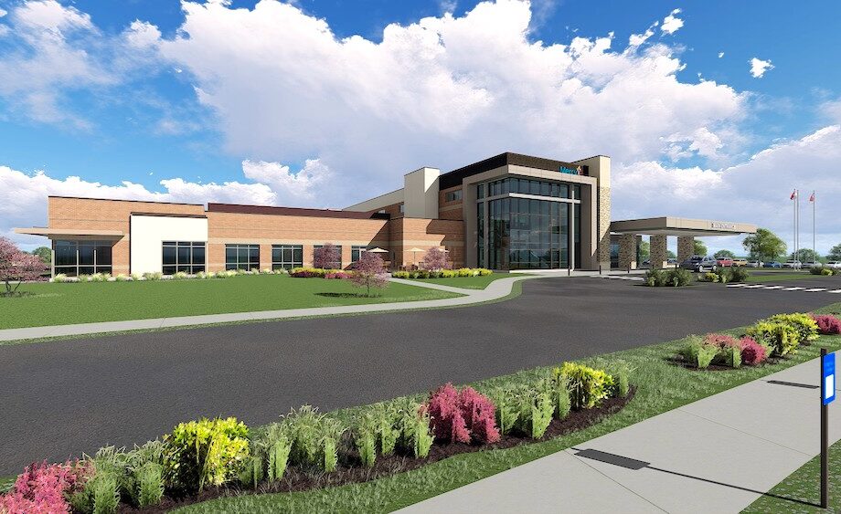 The two-story, 60,000-SF clinic will feature 29 primary care exam rooms and 34 exam rooms.