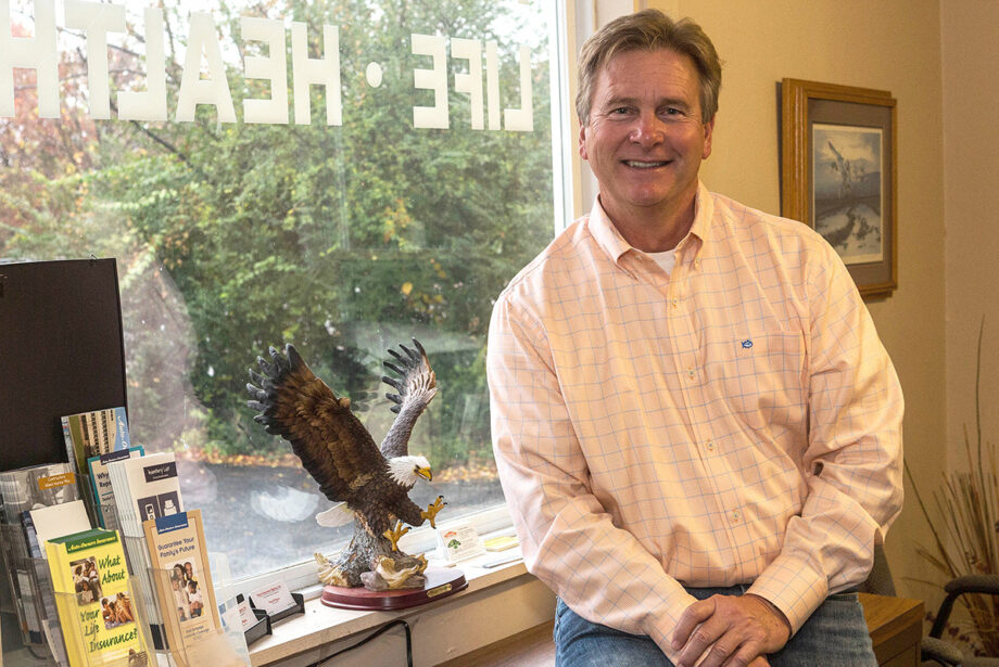 Paul Dunn of Paul E. Dunn Insurance in Fayetteville says he saw firsthand how medical marijuana helped his brother "be able to eat and fight the nausea" of lung cancer.