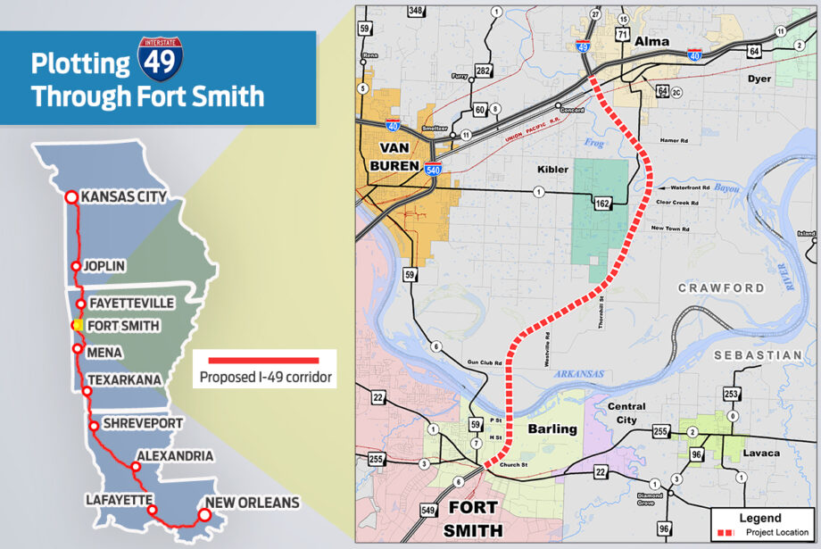 Costly Miles: The Arkansas River bridge project has a $380M price tag.