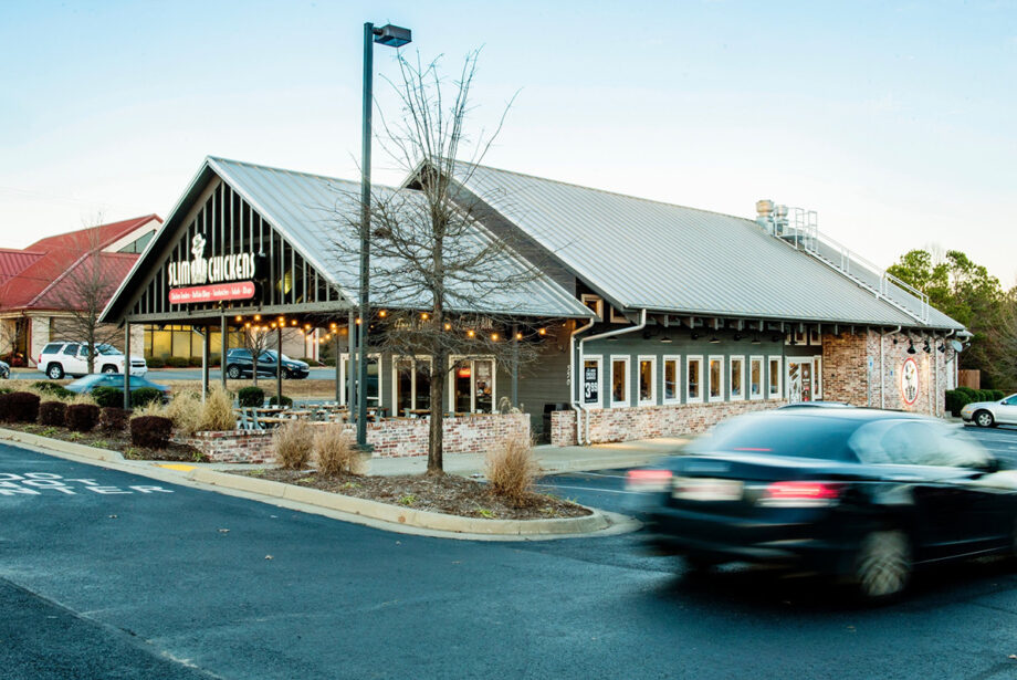 A Slim Chickens location at 550 Salem Road in Conway