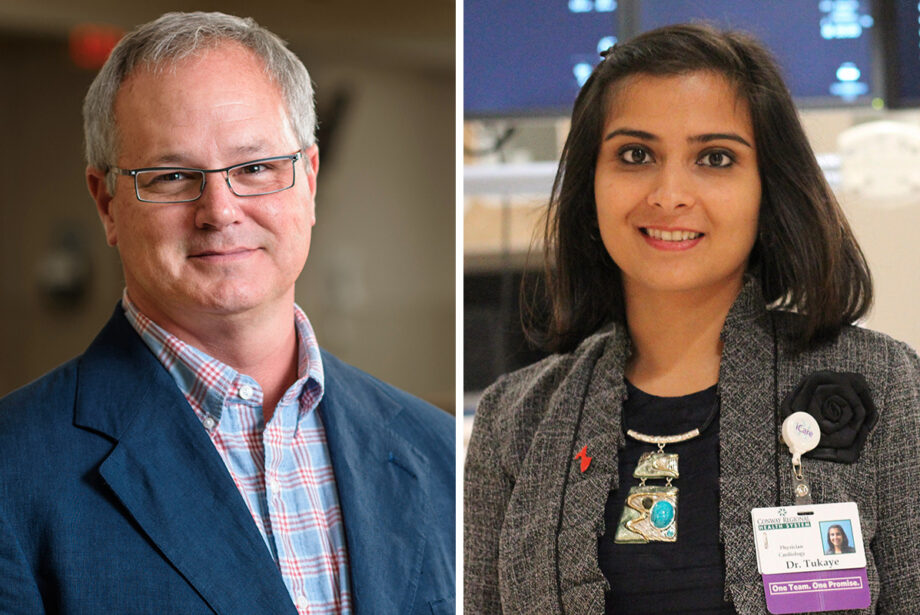 Dr. Regan S. Gallaher of the Conway Regional Neuroscience Center and Dr. Deepali Tukaye, Conway Regional Cardiovascular Clinic.