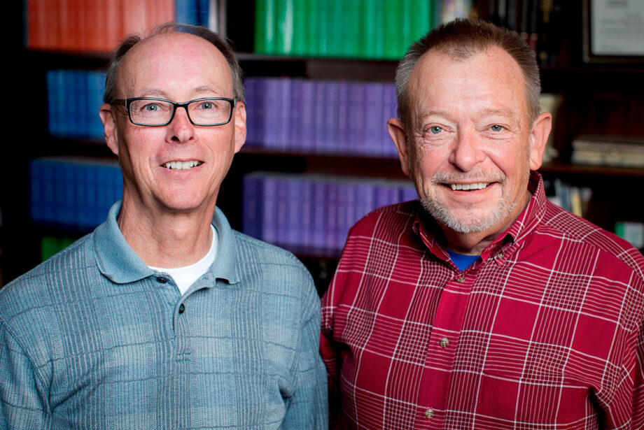 Rod Breuer and Stan Jorgensen, principals at  ECCI in Little Rock, have hit upon a novel way to plan their exit while thinking of the future.