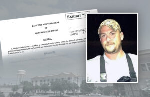 Donna Herring is accused of creating a fake will for Matthew Jacobs, a survivor of the Deepwater Horizon explosion, days after he died in an automobile crash in January 2015. The trial is scheduled to begin Feb. 5 in El Dorado.