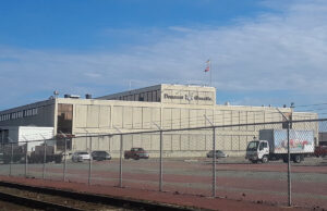 The Arkansas Democrat-Gazette printing facility at 301 Byrd Street in Little Rock.