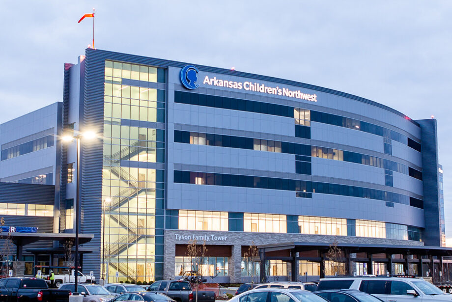 The 234,000-SF Arkansas Children's Northwest hospital is expected to open within the next month, right in the middle of flu season, "a time when children need emergency and clinical care most," according to Trisha Montague, chief administrator.