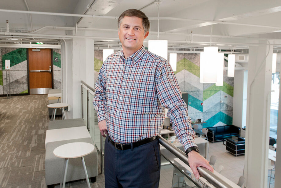 Brent Birch, executive director of the Little Rock Technology Park: “We are really happy with the progress. It’s been faster than expected, and people are paying their leases.”