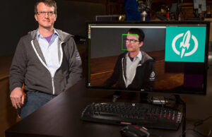 Colin Shaw of RevUnit works on deep learning technologies that can identify people by facial recognition. Potential uses include identification in logging in to secure devices.