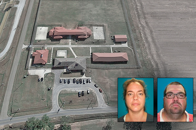 South Arkansas Youth Services Inc. filed for Chapter 7 bankruptcy last month, after losing a bid in 2016 to continue managing the Dermott Juvenile Treatment Center (above) and four other juvenile centers in Arkansas. Two of its former employees, Jennifer and Aric Knight, have been charged with theft.