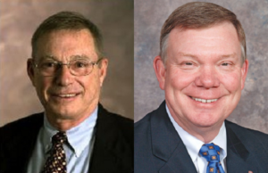 From left, Tommy Bond and Bill Hannah