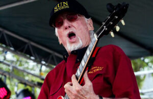 Sonny Burgess, Newport’s hometown hero of rockabilly, playing in his 80s at Depot Days.