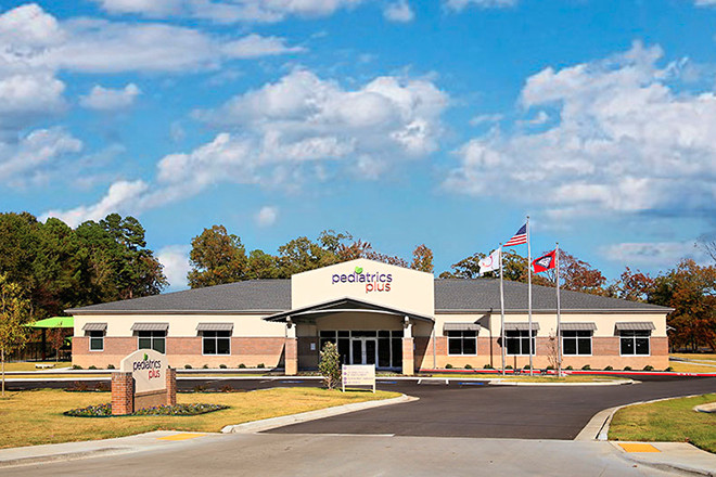 Pediatrics Plus property at 1540 Country Club Road in Sherwood