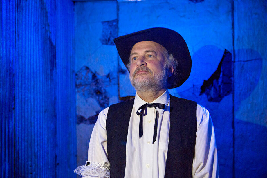David Bailey surveys a walk-in cooler after guiding a ghost tour through the 1886 Crescent Hotel & Spa in Eureka Springs. The cooler was used to store the bodies of patients in the early 1900’s when the current hotel was Baker’s Cancer Curing Hospital.