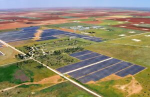 A solar field in Dawson County, Texas,&nbsp;by&nbsp;Renewable Energy Systems Americas Inc.